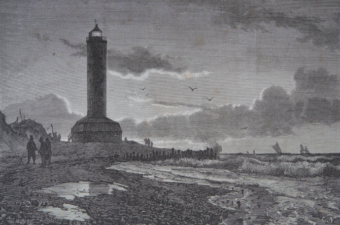 Lighthouse drawing